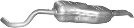 Глушник Skoda Octavia 1.8i-20V, 2.0i, Seat Toledo 1.8i Turbo-20V 98-05 VW Bora1.6 FSi 01-05, 2.0i POLMOstrów 2455