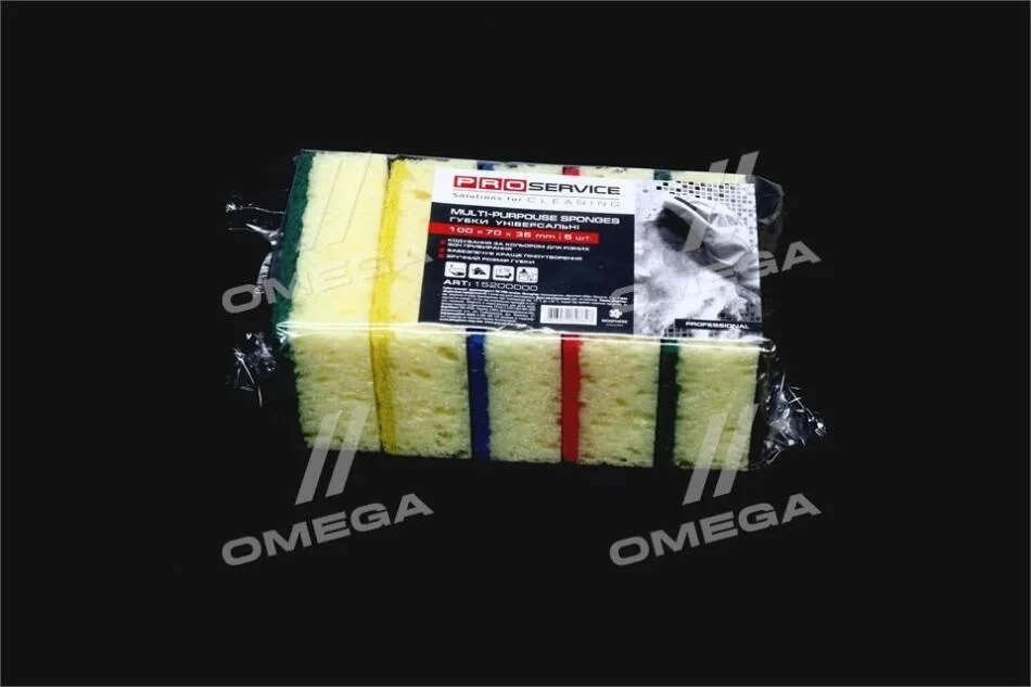 Губка кухонна, крупнопориста 5шт., Professional, PRO SERVICE 3823080922 (фото 1)