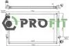Радіатор охолоджування PROFIT 17400006 (фото 1)