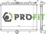 Радіатор охолоджування PROFIT 17400088 (фото 1)