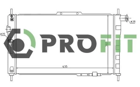 Радіатор охолоджування PROFIT 17400100