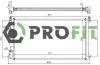 Радіатор охолоджування PROFIT 17400172 (фото 1)