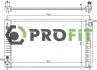 Радіатор охолоджування PROFIT 17400266 (фото 1)