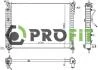 Радіатор охолоджування PROFIT 17400393 (фото 1)