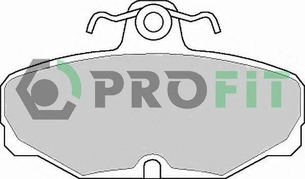 Колодки гальмівні дискові PROFIT 50000398 (фото 1)