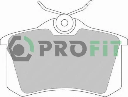 Колодки гальмівні дискові PROFIT 50000541