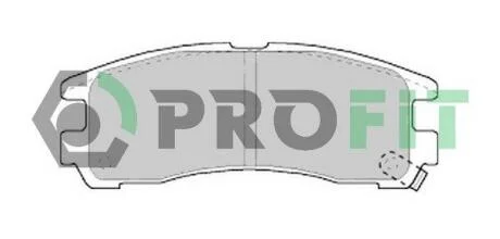 Колодки гальмівні дискові PROFIT 50000803