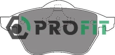 Колодки гальмівні дискові PROFIT 50000969 (фото 1)
