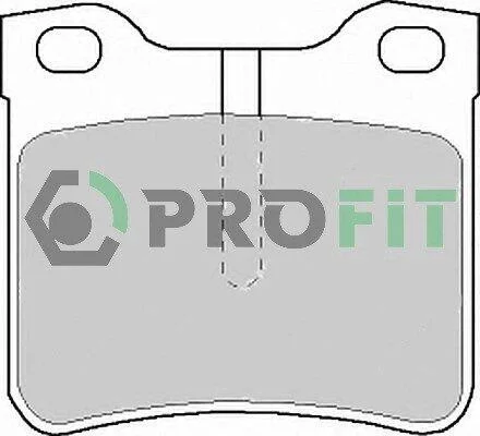 Колодки гальмівні дискові PROFIT 50001044 (фото 1)