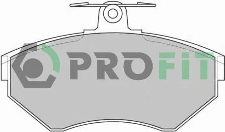 Колодки гальмівні дискові PROFIT 50001289
