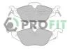 Колодки гальмівні дискові PROFIT 50001293 (фото 1)