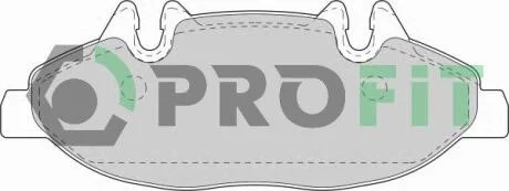 Колодки гальмівні дискові PROFIT 50001493