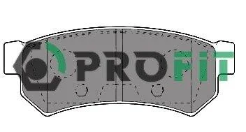 Колодки гальмівні дискові PROFIT 50004295