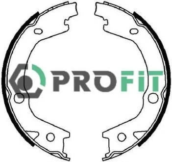 Колодки гальмівні барабанні PROFIT 50014021