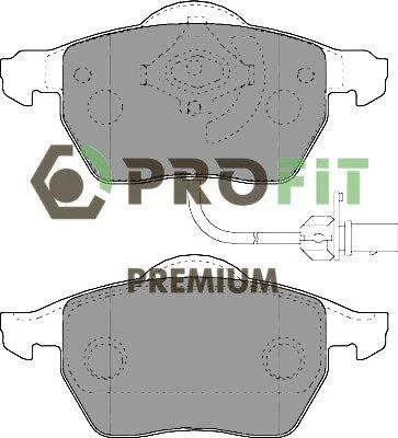 Колодки гальмівні дискові PROFIT 50051717 (фото 1)