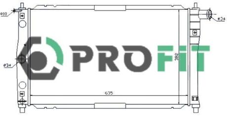 Радіатор охолоджування PROFIT PR 1106A1