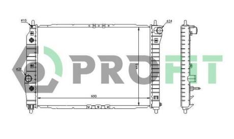Радіатор охолоджування PROFIT PR 1703A3