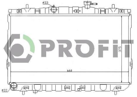 Радіатор охолоджування PROFIT PR 1806A1