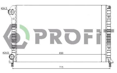 Радіатор охолоджування PROFIT PR 2210A3