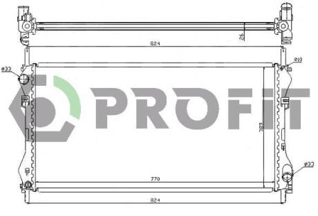 Радіатор охолоджування PROFIT PR 2565A1