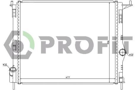 Радіатор охолоджування PROFIT PR 6037N6