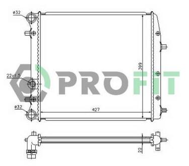 Радіатор охолоджування PROFIT PR 6402A1