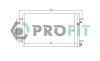 Конденсер кондиціонера PROFIT PR 9549C1 (фото 1)