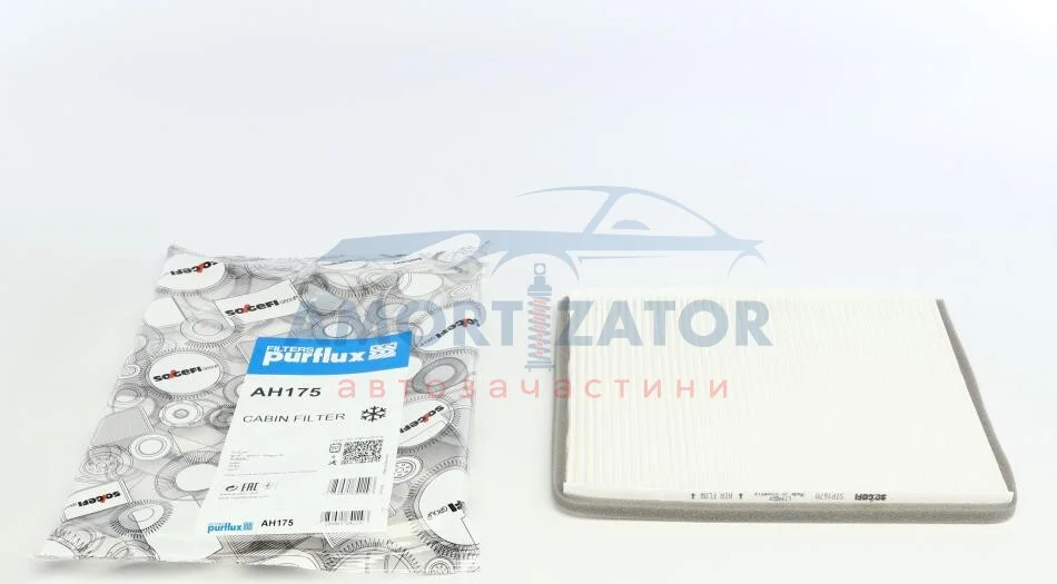 Фільтр салону PURFLUX AH175 (фото 1)