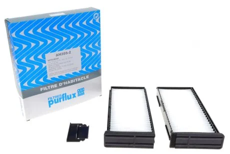 Фільтр салону AH355-2 PURFLUX AH3552