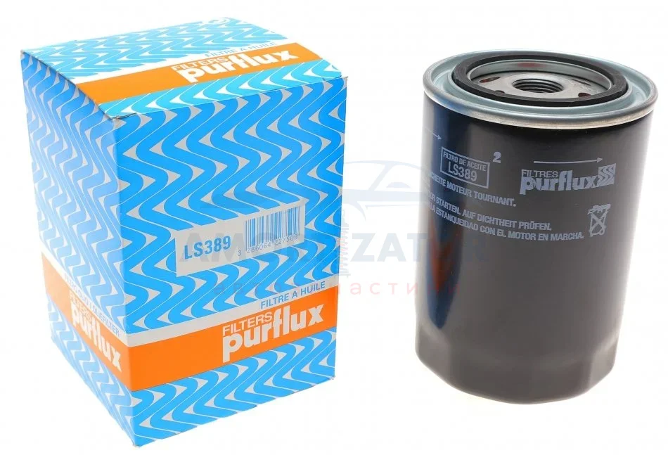Фільтр масляний PURFLUX LS389 (фото 1)