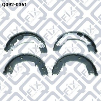 Колодки гальма стоянки Q-FIX Q0920361
