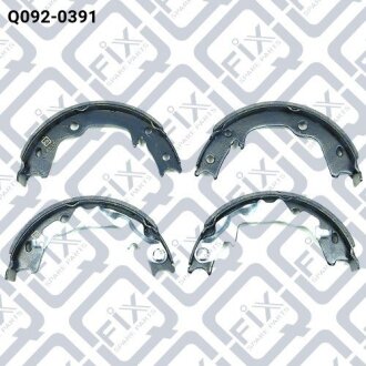 Колодки гальма стоянки Q-FIX Q0920391