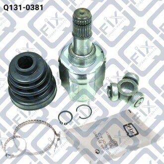 ШРУС ВНУТР L (К-Т) TOYOTA CAMRY/HIGHLANDER KLUGER/LEXUS ES 2.0/2.4/3.0 2000-2007 Q-FIX Q1310381