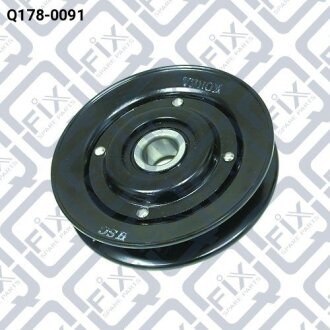 Ролик натяжна ременя кондиціонера комплект Q-FIX Q1780091