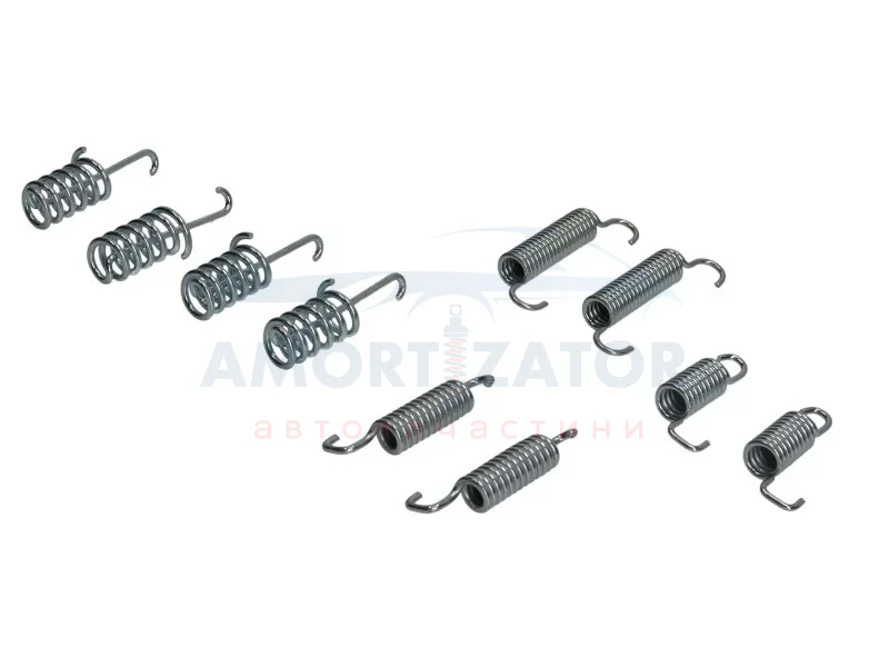 Комплект пружинок колодок стояночного гальма 105-0004 QUICK BRAKE 1050004 (фото 1)