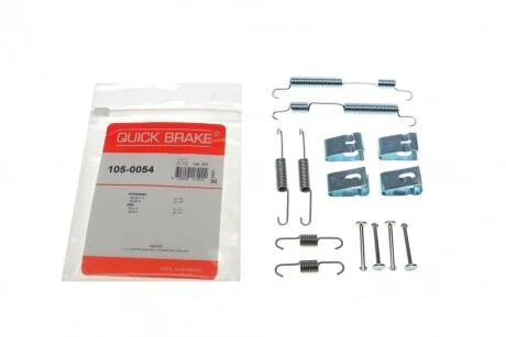 Комплект пружинок колодок стояночного гальма 105-0054 QUICK BRAKE 1050054