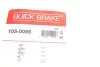 Комплект пружинок колодок стояночного гальма 105-0056 QUICK BRAKE 1050056 (фото 10)