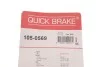 Комплект пружинок колодок стояночного гальма 105-0569 QUICK BRAKE 1050569 (фото 10)