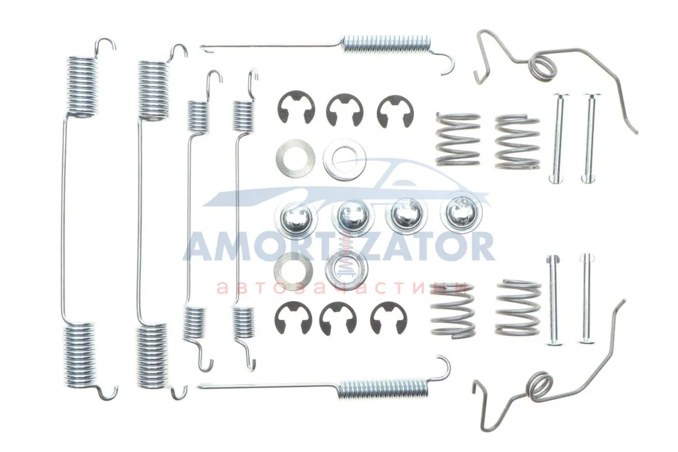 Комплект пружинок колодок стояночного гальма 105-0642 QUICK BRAKE 1050642 (фото 1)