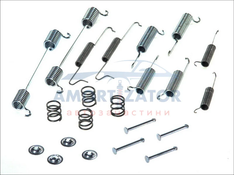 Комплект пружинок колодок стояночного гальма 105-0648 QUICK BRAKE 1050648 (фото 1)