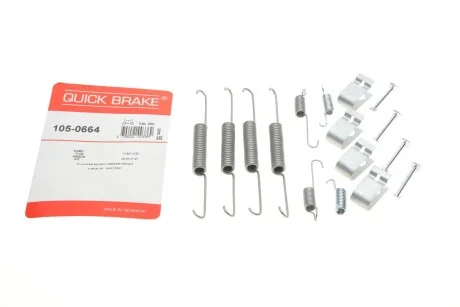 Комплект пружинок колодок стояночного гальма 105-0664 QUICK BRAKE 1050664