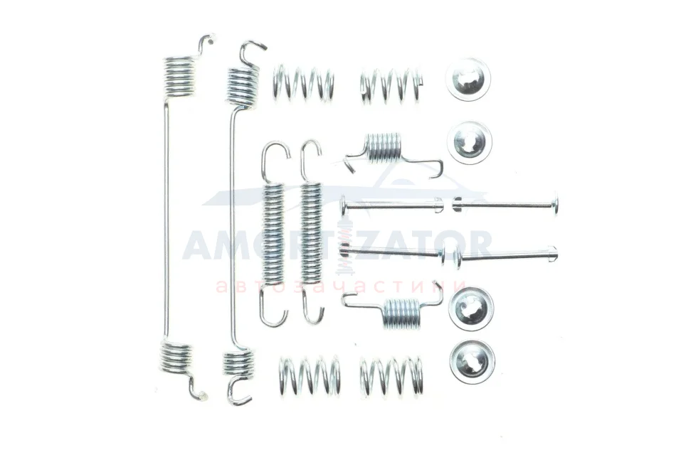 Комплект пружинок колодок стояночного гальма 105-0672 QUICK BRAKE 1050672 (фото 1)