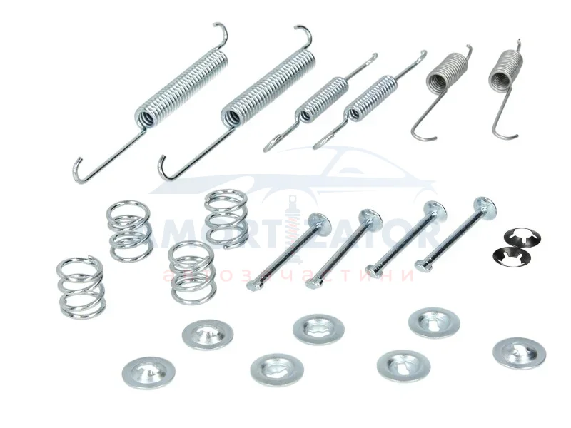 Комплект пружинок колодок стояночного гальма 105-0678 QUICK BRAKE 1050678 (фото 1)