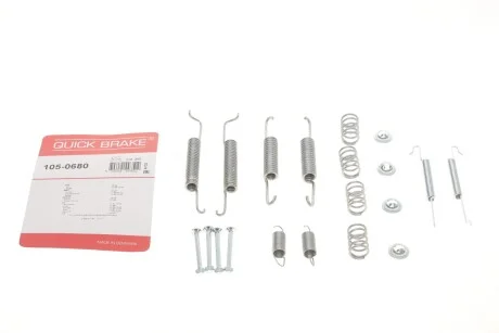 Комплект пружинок колодок стояночного гальма 105-0680 QUICK BRAKE 1050680