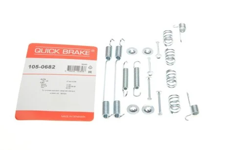 Комплект пружинок колодок стояночного гальма 105-0682 QUICK BRAKE 1050682