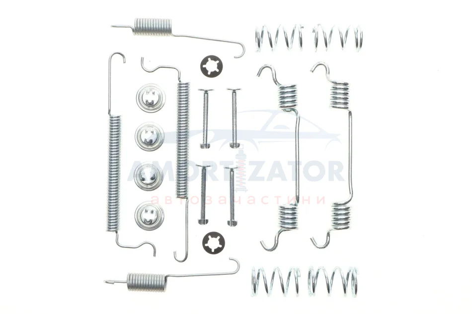 Комплект пружинок колодок стояночного гальма 105-0709 QUICK BRAKE 1050709 (фото 1)