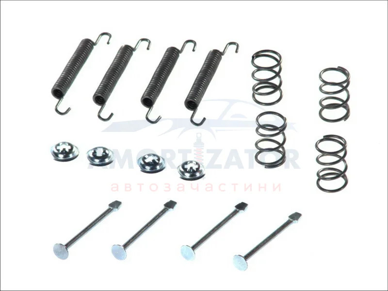Комплект пружинок колодок стояночного гальма 105-0711 QUICK BRAKE 1050711 (фото 1)