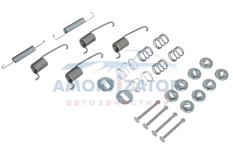 Комплект пружинок колодок стояночного гальма 105-0714 QUICK BRAKE 1050714 (фото 1)