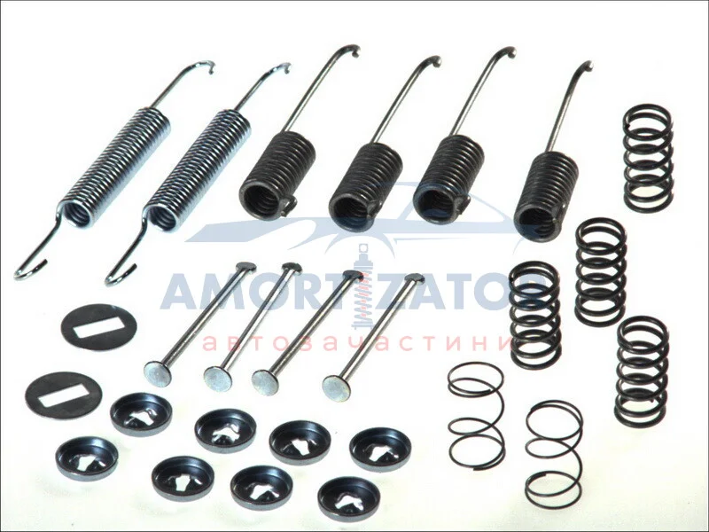 Комплект пружинок колодок стояночного гальма 105-0715 QUICK BRAKE 1050715 (фото 1)