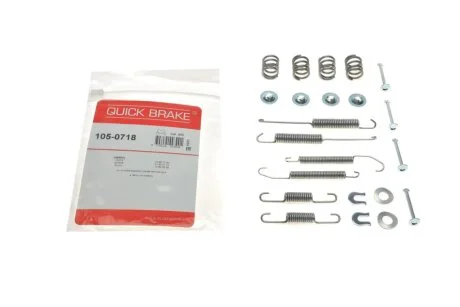 Комплект пружинок колодок стояночного гальма 105-0718 QUICK BRAKE 1050718